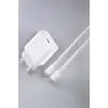 AsilTech İOS Uyumlu Type-C Girişli Hızlı Şarj 15/15 Pro Max Adaptör ve Kablosu