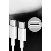 AsilTech İOS Uyumlu Type-C Girişli Hızlı Şarj 15/15 Pro Max Adaptör ve Kablosu