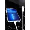 AsilTech Iphone Uyumlu İOS Uyumlu Lightning Hızlı Şarj Tye C Lightning Şarj Kablosu