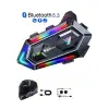 AsilTech IPX6 Su Geçirmez Intercom 1000m Bağlantı 1000mAh Batarya RGB Işıklı