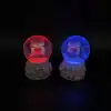 AsilTech Işıklı Mini Kar Küresi - Love Tasarımlı - Pilli - Romantik Hediyelik - Dekoratif Obje