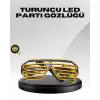 AsilTech Işıklı Tasarımlı LED Gözlük Eğlence Aksesuarı