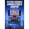 AsilTech Joystik Gamepad Bluetooth Telefon Tutucu Oyun Kolu Telefon Android Uyumlu