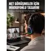 AsilTech Kablosuz Bluetooth 5.0 Kulaklık RGB Işıklı Tasarım