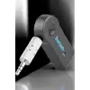 AsilTech Kablosuz Bluetooth Aux Araç Kiti Siyah Hafıza Kartlı