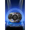 AsilTech Kablosuz Bluetooth Bağlantılı Kulaklık ve Dokunmatik Ekran Akıllı Saat Arama Cevaplama
