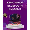 AsilTech Kablosuz Bluetooth Gaming Kulaklık Led Işıklı