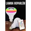 AsilTech Kablosuz Bluetooth Hoparlör Led Lamba