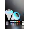 AsilTech Kablosuz Bluetooth Hoparlör Led Lamba