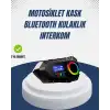 AsilTech Kablosuz Bluetooth İnterkom IP65 Suya Dayanıklı 40mm HD Ses ve 40 Saat Pil