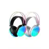 AsilTech Kablosuz Bluetooth Kulaklık RGB Işıklı Kulak Üstü 5.3 Bluetooth Bağlantılı