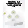 AsilTech Kablosuz Gün Işığı 3’lü LED Spot Lamba Kumandalı
