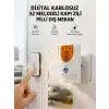 AsilTech Kablosuz Kapı Zili Düzenli ve Konforlu Yaşam Alanları İçin Yeni Nesil