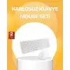 AsilTech Kablosuz Klavye Mouse Takımı - Ergonomik, Sessiz ve Enerji Tasarruflu