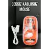 AsilTech Kablosuz Mouse Fare 5.0 Bluetooth Bağlantılı USB Girişli