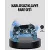 AsilTech Kablosuz PS4 Controller Çift Motorlu Dayanıklı Gamepad