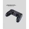 AsilTech Kablosuz PS4 Oyun Kolu Çift Motor Titreşimli Uzun Bataryalı