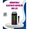 AsilTech Kablosuz RGB Işıklı Bluetooth Hoparlör | Ev, Parti ve Açık Hava Kullanımı