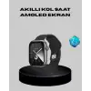 AsilTech Kablosuz Şarjlı Akıllı Saat Bluetooth Arama Bildirim Destekli Uzun Pil Ömürlü