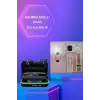 AsilTech Kadınlara Özel Bileklik Hediyeli Akıllı Saat ve Dijital Göstergeli ANC Özellikli Bluetooth Kulaklık