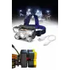 AsilTech Kafa Lambası 800 Lümen 4 Mod Yüksek Işık Flaşörlü Şarjlı Led Lamba