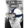 AsilTech Kafa Lambası Hafif ve Esnek Çift Anahtarlı Far Led Işık
