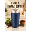 AsilTech Kahve Ve Baharat Öğütücü Paslanmaz Çelik Dayanıklı Kolay Kullanım