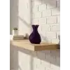 AsilTech Kalpli Mor Mini Vazo 5 cm Dekoratif Masa Üstü Aksesuar