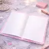 AsilTech Kalpli Pembe Peluş Defter