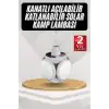 AsilTech Kamp Lambası Güneş Enerjili Solar 5 Kanatlı Katlanır Lamba Karavan