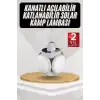 AsilTech Kamp Lambası Güneş Enerjili Solar 5 Kanatlı Katlanır Lamba Karavan
