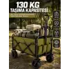 AsilTech Kamp, Piknik, Plaj ve Alışveriş İçin Çok Amaçlı Katlanabilir Wagon