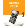 AsilTech Kamp ve Outdoor İçin LED Far 10 Saat Pil Sensörlü Manyetik