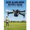 AsilTech Katlanabilir Çift Kameralı Drone ile Havadan Fotoğraf ve Video Çekimi