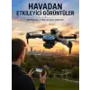 AsilTech Katlanabilir Çift Kameralı Drone Uzaktan Kumandalı Hava Aracı