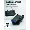 AsilTech Katlanabilir Kamera Drone 4K HD Görüntü, Hover Özelliği ve Uzaktan Kumanda