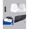AsilTech Katlanabilir Oto Güneşlik - 125x65 cm