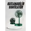 AsilTech Katlanabilir Teleskopik Şarjlı Fan Masaüstü Soğutucu Vantilatör
