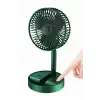 AsilTech Katlanabilir Usb Şarjlı Masaüstü Soğutucu Mini Fan Telefon Tutucu