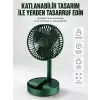 AsilTech Katlanabilir Usb Şarjlı Masaüstü Soğutucu Mini Fan Telefon Tutucu Yeni Nesil