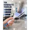 AsilTech Kendi Kendini Temizleyen Saç Tarağı – Anti-Statik, Silikon Uçlu, ABS Malzeme, 22x4 cm