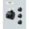 AsilTech Kilitli Mini Tekerlek Ayak 4 cm 4’lü Set