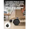 AsilTech Kilitsiz 6 cm Tekerlek Ayak Tek Adet
