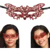AsilTech Kırmızı Dantel Masquerade Maskesi 9 No