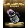 AsilTech Kişiselleştirilebilir LED Ekranlı Bluetooth Kulaklık – Oyun & Müzik Modlu