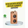 AsilTech Klasik Görünümlü Bluetooth Hoparlör 360 Derece Stereo ve FM Radyo