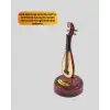 AsilTech Klasik Ud Figürlü Melodili Müzik Kutusu Şık Hediyelik