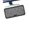 AsilTech Kompakt Siyah RGB Işıklı Bluetooth Mini Klavye