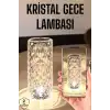 AsilTech Kristal Dokunmatik Ve Kumandalı Masa Ve Gece lambası