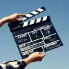AsilTech Küçük Boy Dekoratif Sinema Klaketi - Ahşap Tasarım - 20x20 cm